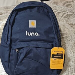 Carhartt Midnight Blue Canvas Backpack